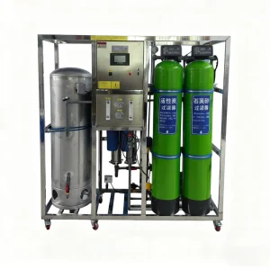500LPH RO System with Pump for Borehole Water Treatment Iron and Hardness Removal