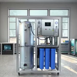500LPH Reverse Osmosis System with Water Filter, Deionization, Pump, and Motor 4/7