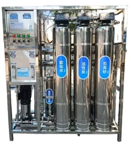 500LPH Reverse Osmosis Water Purification System for Bottled Mineral Water