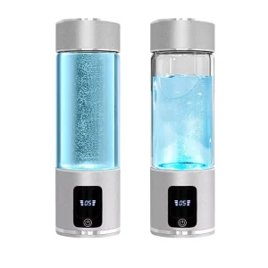 500ML PEM SPE Hydrogen Water Purifier Glass Hydrogen Water Bottle Alkaline Hydrogen H2 Water Portable Smart Hydrogen Water Maker