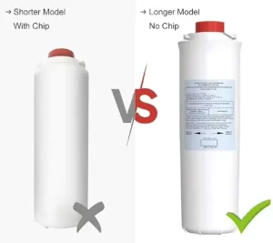 51300C Refrigerator Filter Replacement 2 Packs 1 Pack No Chip Compatible Household High Capacity 3000 Gallon