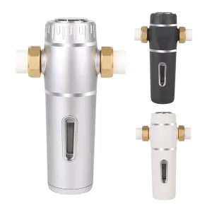 5T/H Household Whole House Backwash Manual Brass Spin Down Sediment Water Filter