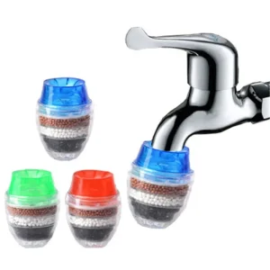 6 Layers Water Filter Rain Tap Faucet Purifier for Home Kitchen Removes Chlorine Fluoride Heavy Metals