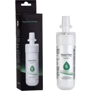 6-Month Activated Carbon Manual Refrigerator Water Filter Household Use Plastic