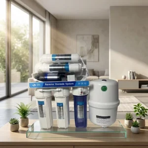 6 Stage 75 Gallon 280 L Pure Drinking Water Dispenser Electric Portable Under Sink Filter RO Water Filter Customized Brand logo