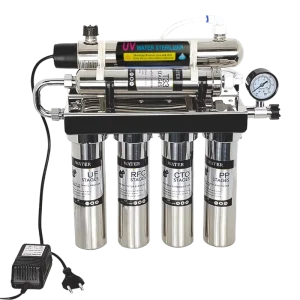 6-Stage Household Kitchen Activated Carbon Ultrafiltration UV Direct Drinking Water Purifier