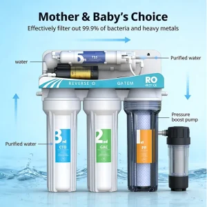 6-Stage Household RO Water Purifier and Reverse Osmosis System