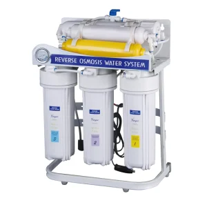 6-Stage Reverse Osmosis Electric Water Filter with Mineral Filtration and Self-Cleaning Function for Household Use