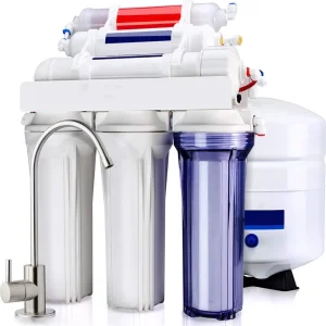 6-Stage Reverse Osmosis Water Filter System for Home Drinking