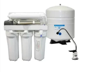 6 Stage Under Sink Reverse Osmosis RO Drinking Water Filtration System with Remineralization Filter and UV Ultraviolet Filter