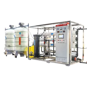 6 TPH Brackish Water RO Purification System with Pump and PLC for Municipal and Agricultural Use