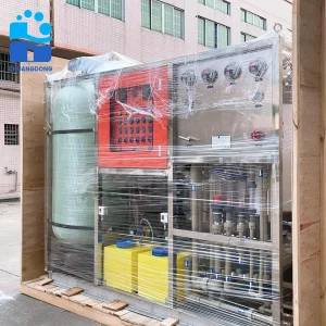 60 TPD Silent Seawater RO Plant for Hotel Water Supply
