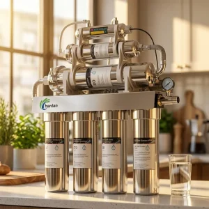 600 GPD 8-Stage UV Stainless Steel RO Tankless Under-Sink Reverse Osmosis Water Filtration System
