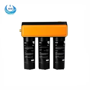 600 GPD Manual Compact 3-Stage UF Membrane Water Purifier Under-Sink Filter for RV Outdoor & Household Use