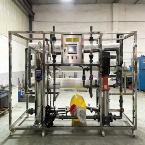 6000L Commercial Reverse Osmosis Water Purification Filter Plant with Pump and Motor