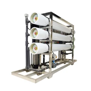 6000LPH Industrial Reverse Osmosis System 6T/H Commercial Water Filter Plant