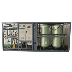 6000LPH Packaged Reverse Osmosis Water Treatment Machine with Water Softener