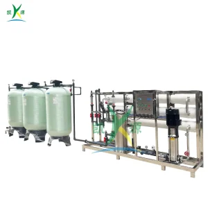 6000LPH Underground Water Softener Reverse Osmosis System Purification Industrial Water Filter for Paint Plant