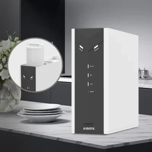 600GPD 4-Stage RO Water Purifier Tankless Reverse Osmosis Portable Water Filter Undersink With Free Spares For Home Office