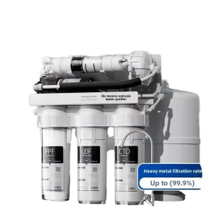 600GPD 5 Stage Reverse Osmosis System Portable Household Hotel Outdoor High Efficiency Electric RO Water Filter Self Cleaning