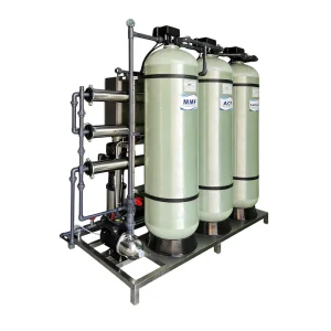 600LPH Single-Stage RO Water Treatment System with MMF ACF Softener Pretreatment for Bottled Drinking Water Production