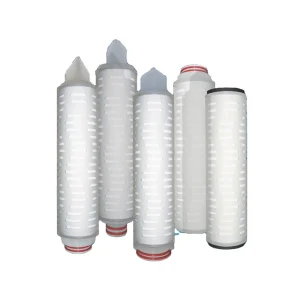69 mm 83mm 131mm Alcohol Filter Chemical Filter PP 0.2 Micron Filter Pleated Membrane Cartridge