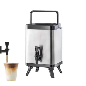 6L Food Grade Insulated Beverage Dispenser with Temperature Display