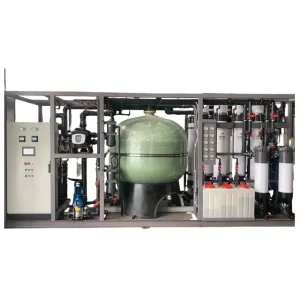 6m3 h Modular Double Pass Ro System Purified Water Machine Deionized Water Treatment Equipment for Chemical DI ultra Pure Water