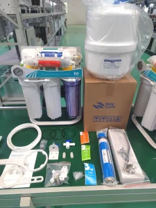 7-Stage 100GPD Alkaline RO Reverse Osmosis Water Purifier with Tank