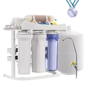 7-Stage Alkaline Reverse Osmosis Water Filter System with Adjustable TDS