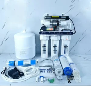 7 Stage Commercial UV Water Purifier PP Filter System for Home Drinking Water Treatment Machinery
