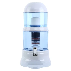 7 Stage Electric Countertop Water Filter Jar Household Purifier with Mineral Water Pot OEM Available