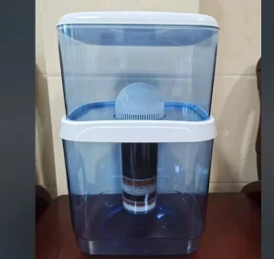 7 Stage Gravity Water Filter Alkaline Mineral Water Pot for Water Dispenser Removes Chlorine Bacteria and Chemicals