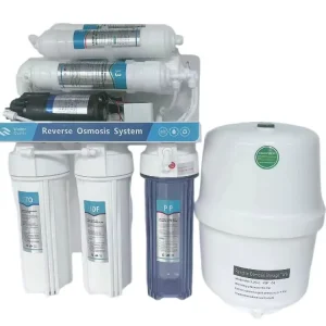 7-Stage Reverse Osmosis RO Water Purifier System for Household and Commercial Drinking Water Filtration