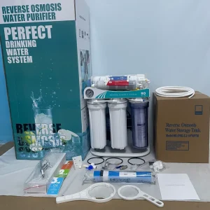 7 Stages 100GPD Reverse Osmosis System Water Purifiers for House