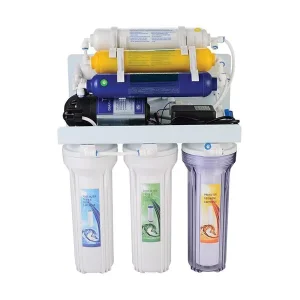 75 GPD 5 Stage Reverse Osmosis Drinking Water Filter System Countertop Alkaline Remineralization Natural pH Household Use TDS