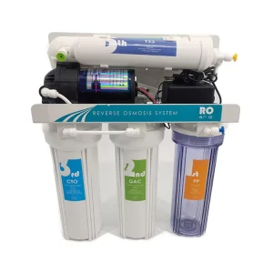 75 GPD 5-Stage Reverse Osmosis Water Filter System for Household Drinking