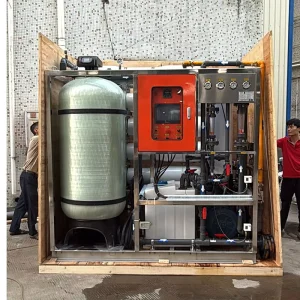 75-Ton-per-Day Large-Scale Seawater Desalination Unit Brine Softening Equipment Marine Drinking Water Purification System