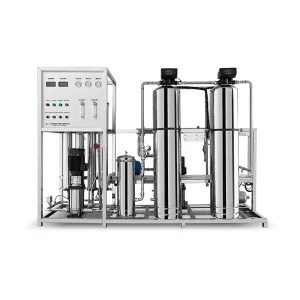 750L H Large Scale Reverse Osmosis Water Purifier Water Treatment Machinery with Pump 1 Year Warranty for School College