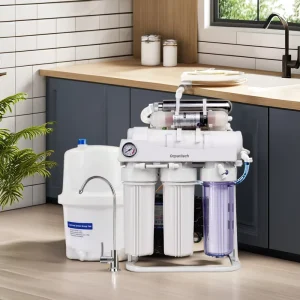 75GPD 5-Stage Electric Portable Reverse Osmosis Water Filter Purifier for Home Use