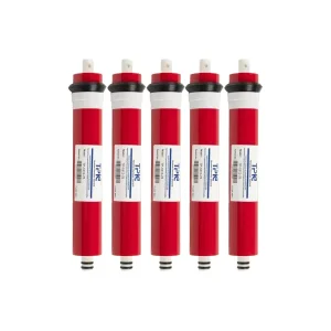 75GPD Reverse Osmosis Membrane Household Water Purifier with Carbon Block Filter Cartridge 0.5 Micron ISO9001 Certified