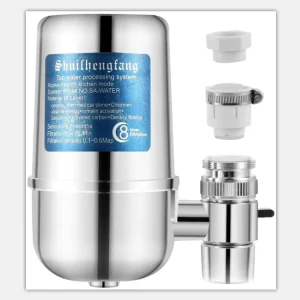 8 Layer Faucet Water Filter Home Kitchen Sink 8 Stages Filtration Tap Water Purifier Sink Mount Cleaner Water Purifier System