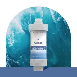 8-Scented Easy-Installation Household Water Purifier Vitamin C Shower and Laundry Filter for Skin Care and Facial Cleansing