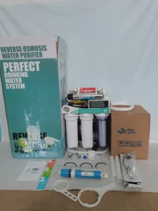 8-Stage 100GPD UV Reverse Osmosis Water Filter System with TDS Display