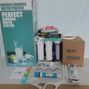 8-Stage 100GPD UV Reverse Osmosis Water Filter System with TDS Display