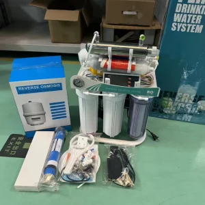 8 Stage Filter Reverse Osmosis Water Purifier with UV TDS Display Screen