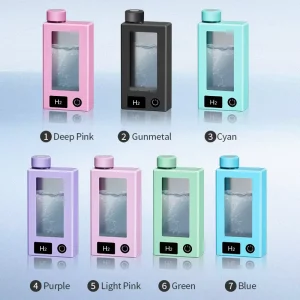 8000PPB Hydrogen Water Bottle and Generator with 4000mAh Battery for Car RV Household Use CE Certified OEM 400mL