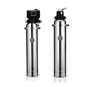 8000l h Domestic Water Filtration System Stainless Steel Housing Pvdf Filter Whole House Groundwater Rainwater Lake Water Filter