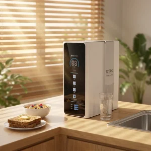 800GPD Large Throughput Water Purifier Hydrogen Generator TDS Monitoring for Household Kitchen Under Water Treatment Machinery