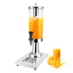 8L Drink Dispenser Lemonade Machine Plastic Juice Dispenser for Cafeteria
